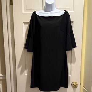 Elegant Black Off-Shoulder Dress